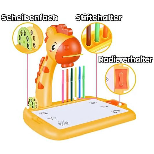 Leuchtzauber – Kreativer LED-Projektor für Kinder - KiddyWunder™