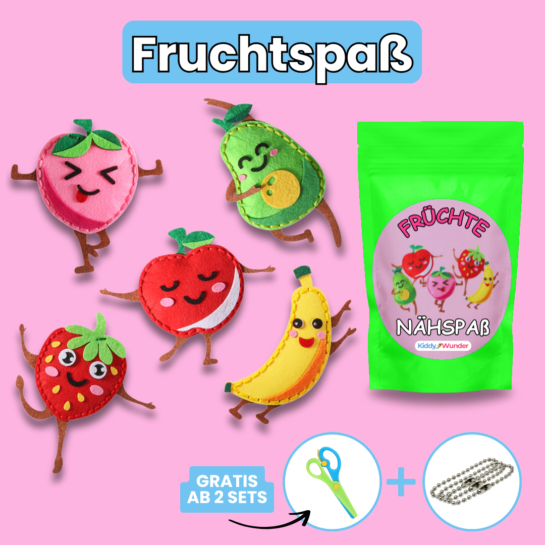 Nähspaß – Kreatives Nähset für Kinder - KiddyWunder™