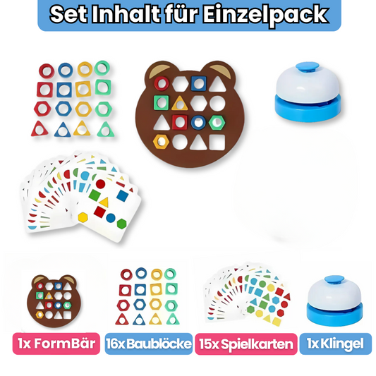 FormBär - Familienspiel zum Formenlernen - KiddyWunder™