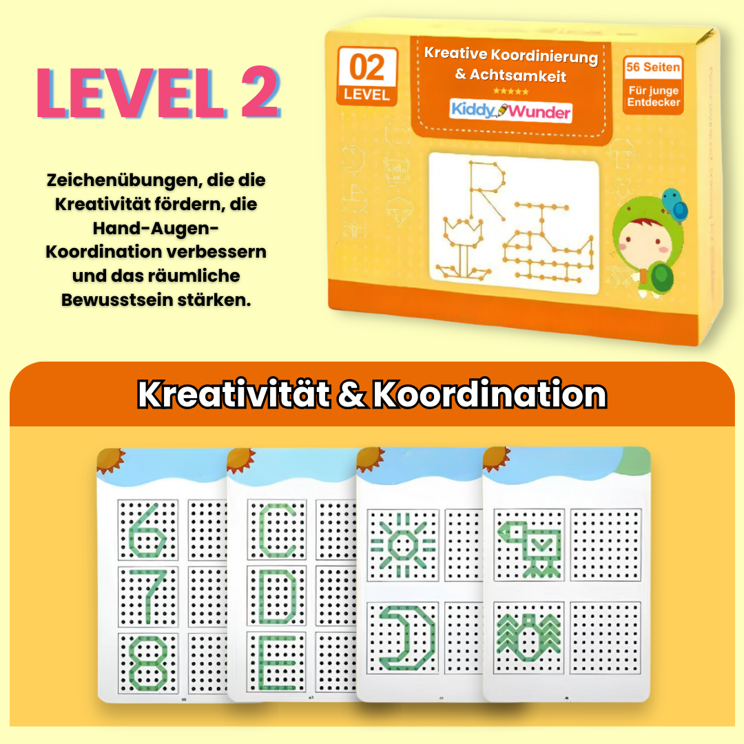 LernBücher – 3-Level-Lernset für Kinder - KiddyWunder™